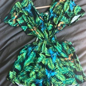 Tiki Cut-out Romper